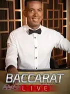 Jeu live Baccarat par l'éditeur Ezugi.