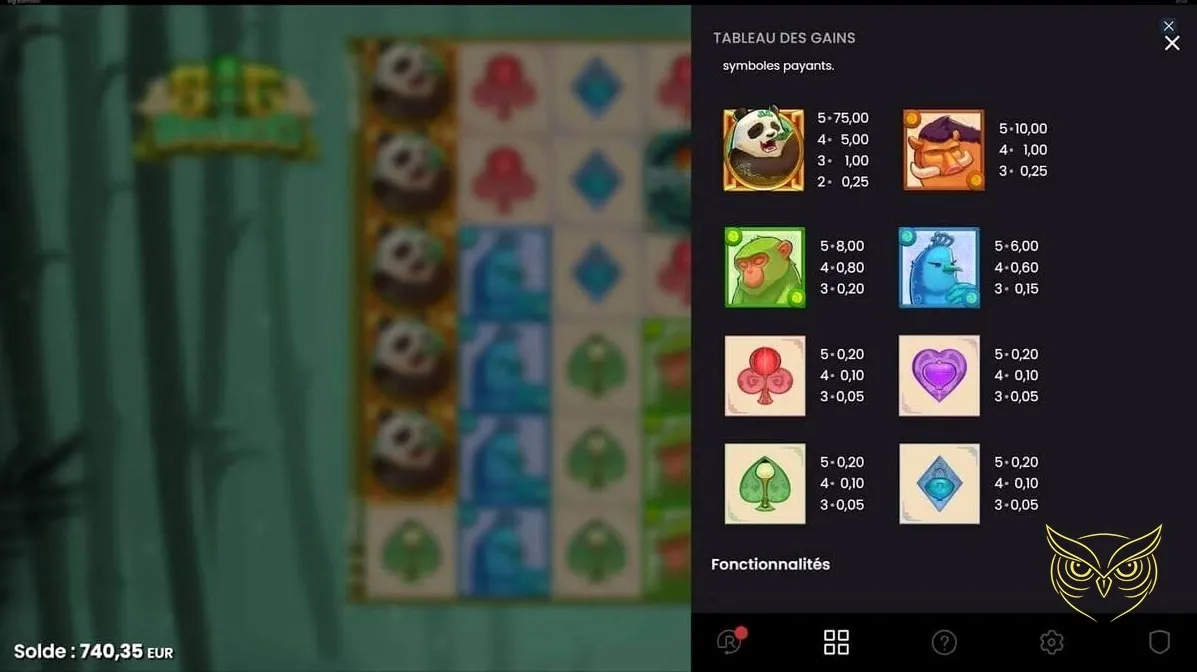 Capture d'écran 1 du jeu Big Bamboo