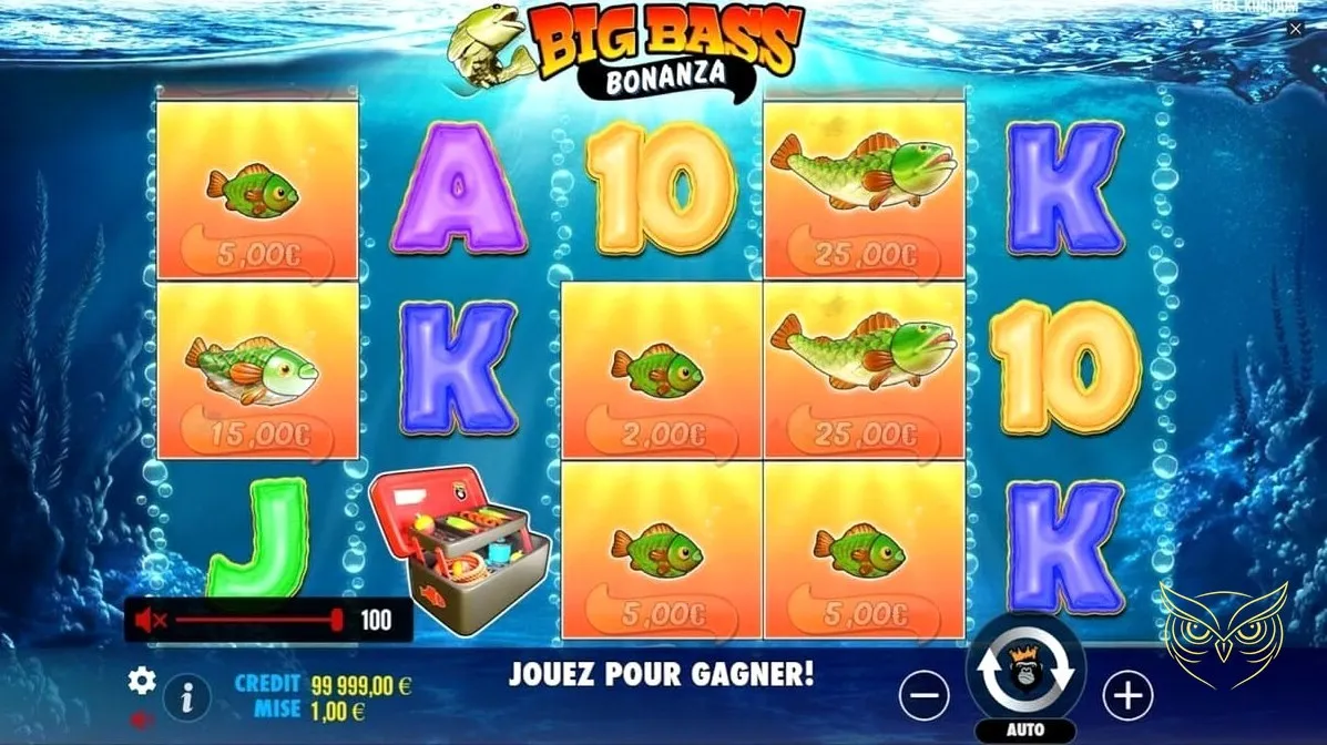 Capture d'écran 1 du jeu Big Bass Bonanza