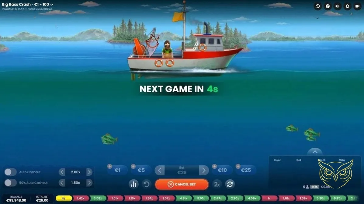 Capture d'écran 2 du jeu Big Bass Crash