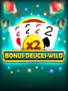 Jeu de vidéo poker Bonus Deuces Wild