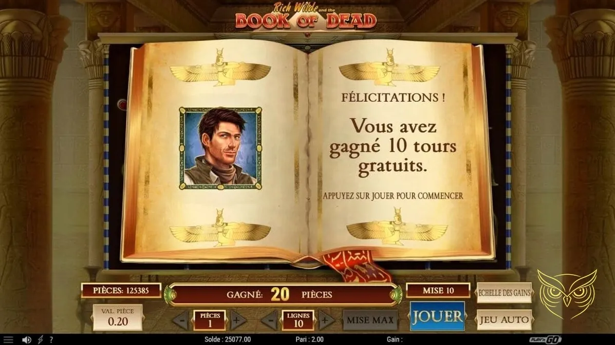 Capture d'écran 3 du jeu Book of Dead
