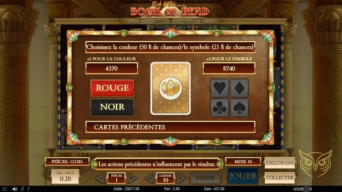 Capture d'écran 4 du jeu Book of Dead