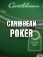 Jeu de table poker Caribbean Stud.
