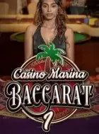 Miniature du jeu live Baccarat du Casino Marina.