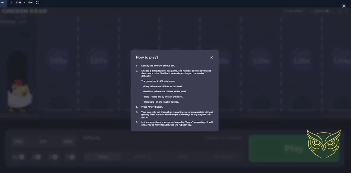Capture d'écran 3 du jeu Chicken Road
