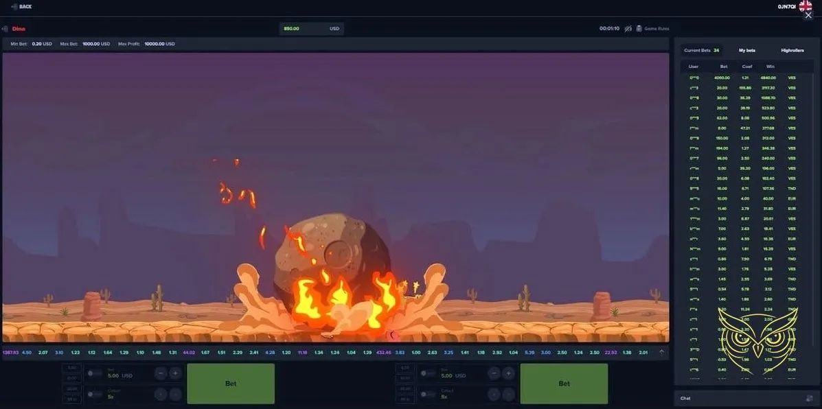 Capture d'écran 1 du jeu Dino Upgaming