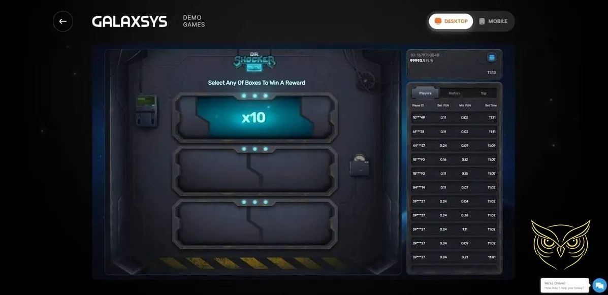 Capture d'écran 3 du jeu Dr Shocker Galaxsys