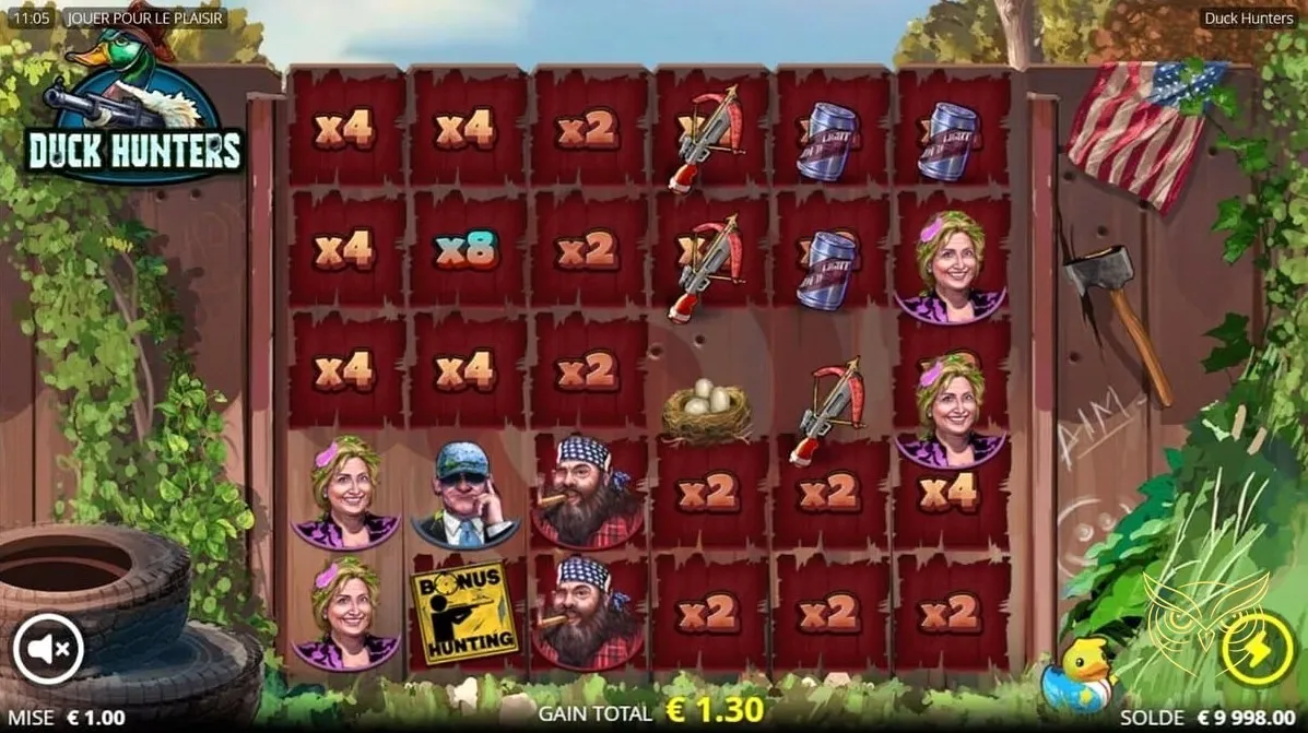 Capture d'écran 3 du jeu Duck Hunters Nolimit City