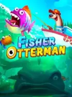 Jeu de casino Fisher Otterman avec loutre pêcheuse.