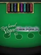 Jeu de Five Hand Vegas Blackjack version 2