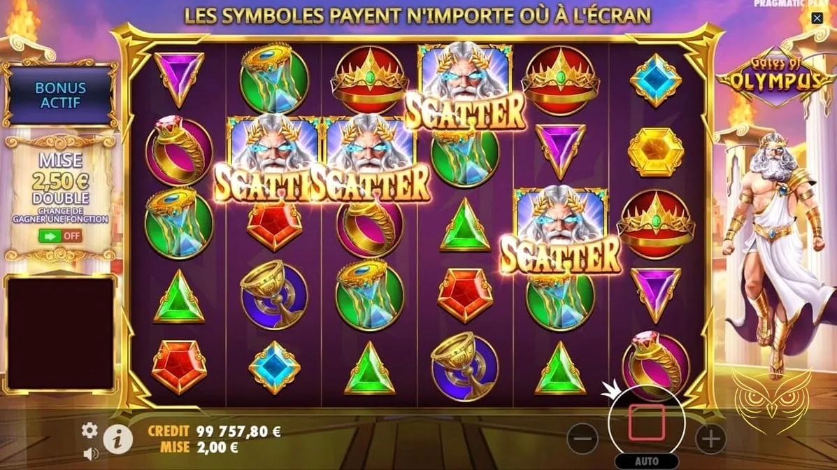 Capture d'écran 3 du jeu Gates of Olympus