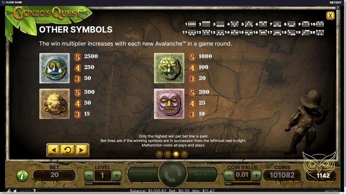 Capture d'écran 2 du jeu Gonzo's Quest