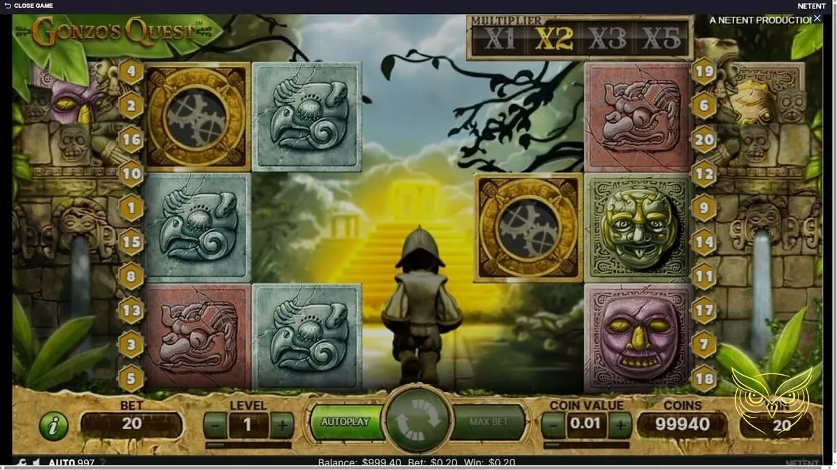 Capture d'écran 3 du jeu Gonzo's Quest