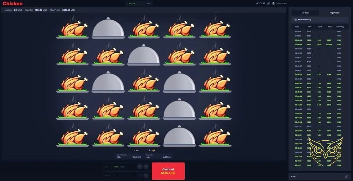 Capture d'écran 3 du jeu Jeu du Poulet Upgaming