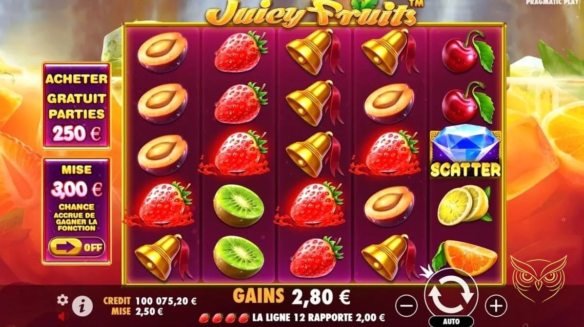 Capture d'écran 1 du jeu Juicy Fruits Pragmatic Play