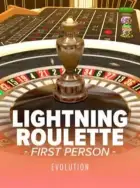 Miniature du jeu de roulette Lightning First Person
