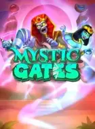 Jeu de casino Mystic Gates avec portails mystiques.