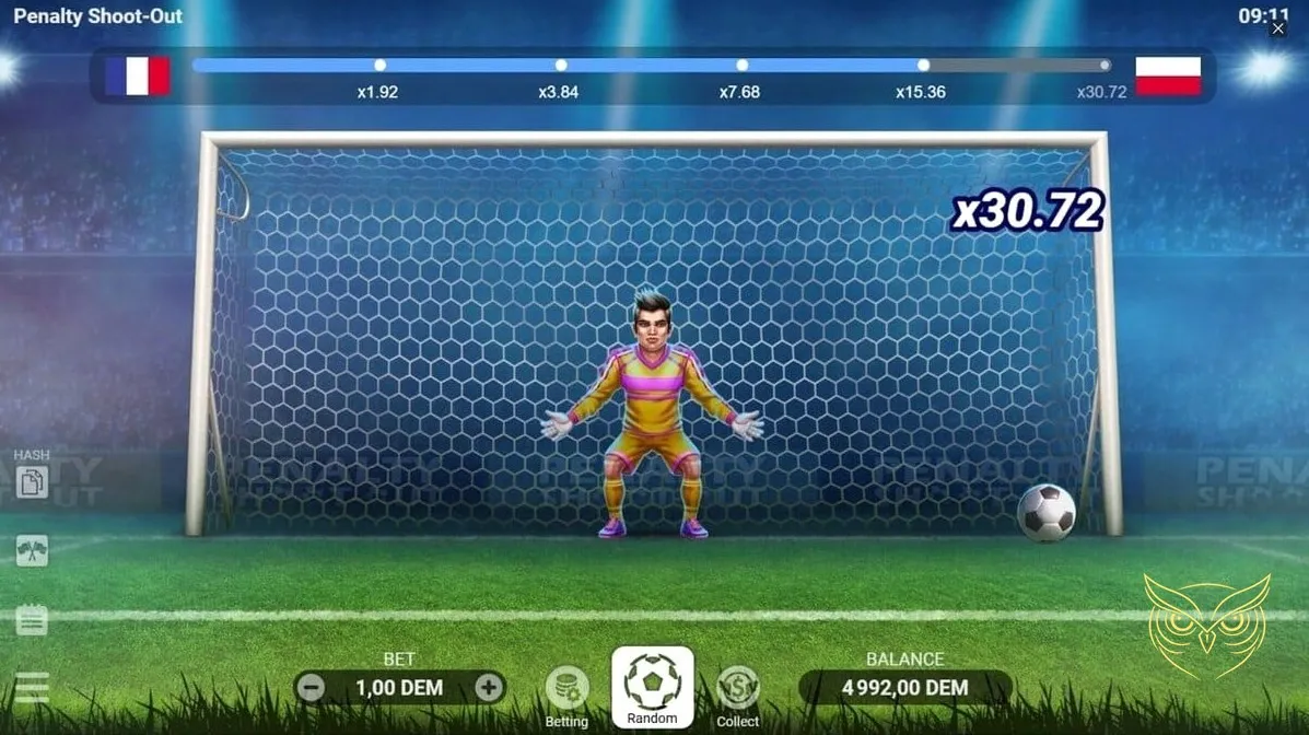 Capture d'écran 3 du jeu Penalty Shoot Out Evoplay