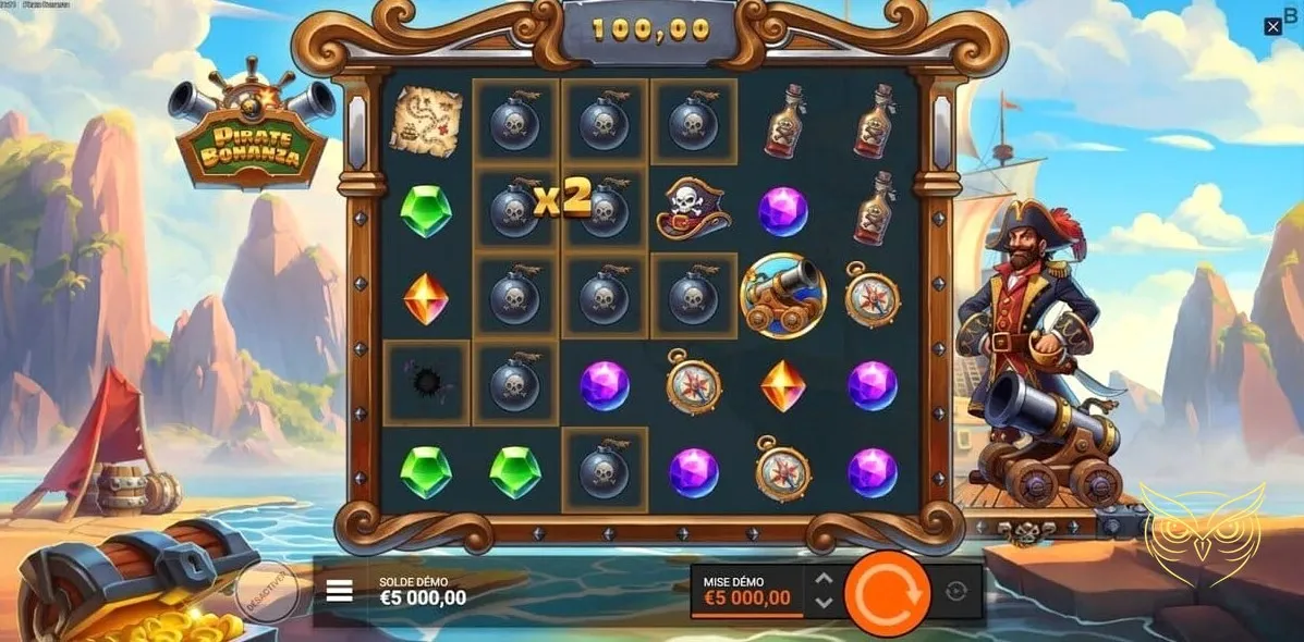 Capture d'écran 2 du jeu Pirate Bonanza Slot