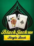 Miniature du jeu de blackjack Single Deck MH