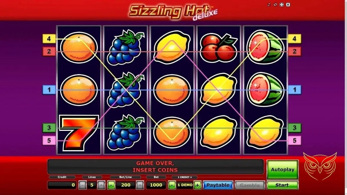 Capture d'écran 3 du jeu Sizzling Hot