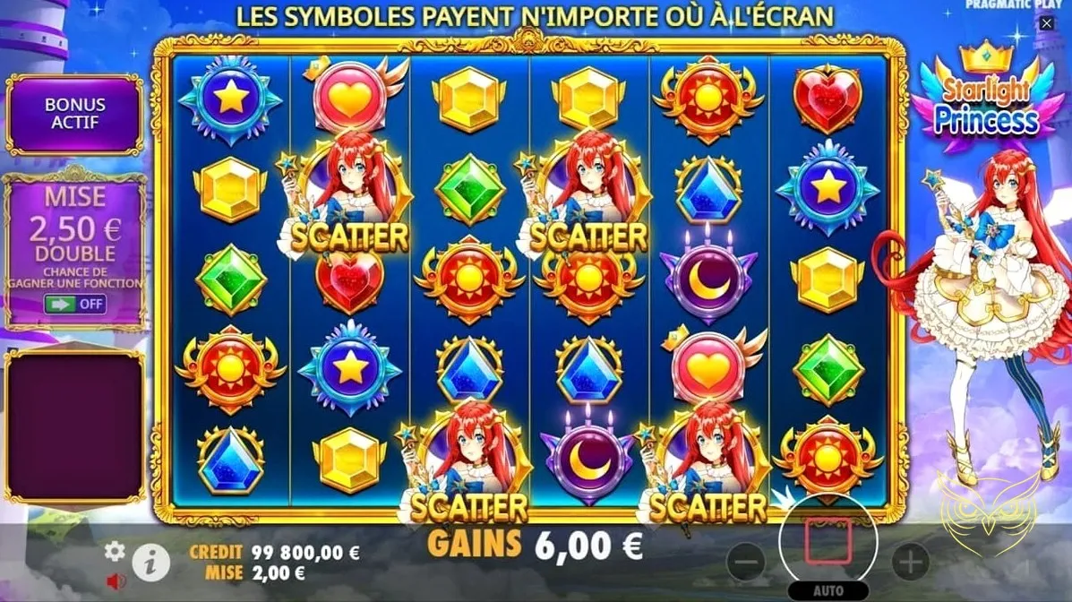 Capture d'écran 3 du jeu Starlight Princess