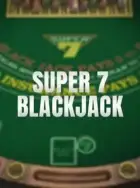 Jeu de cartes blackjack Super 7.