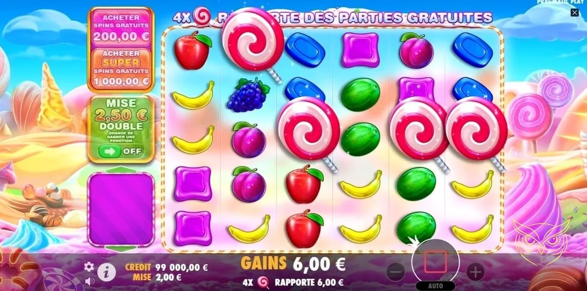 Capture d'écran 2 du jeu Sweet Bonanza 1000