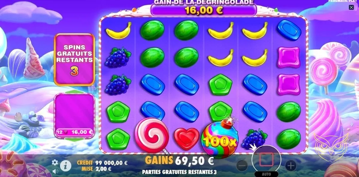 Capture d'écran 3 du jeu Sweet Bonanza 1000
