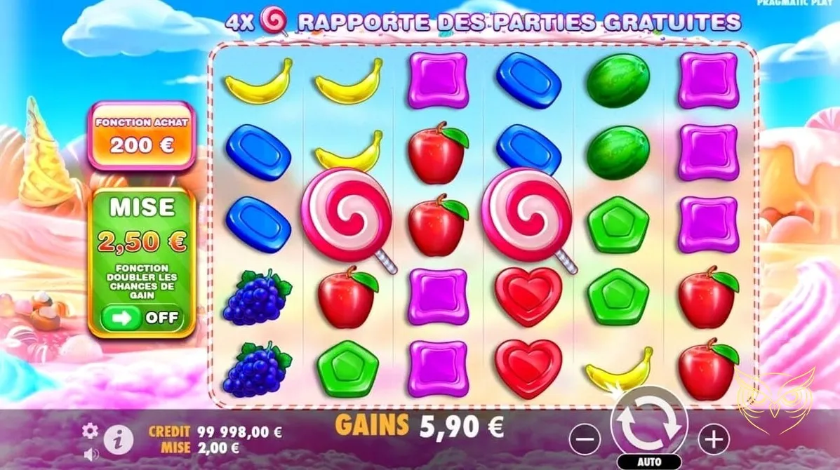Capture d'écran 1 du jeu Sweet Bonanza