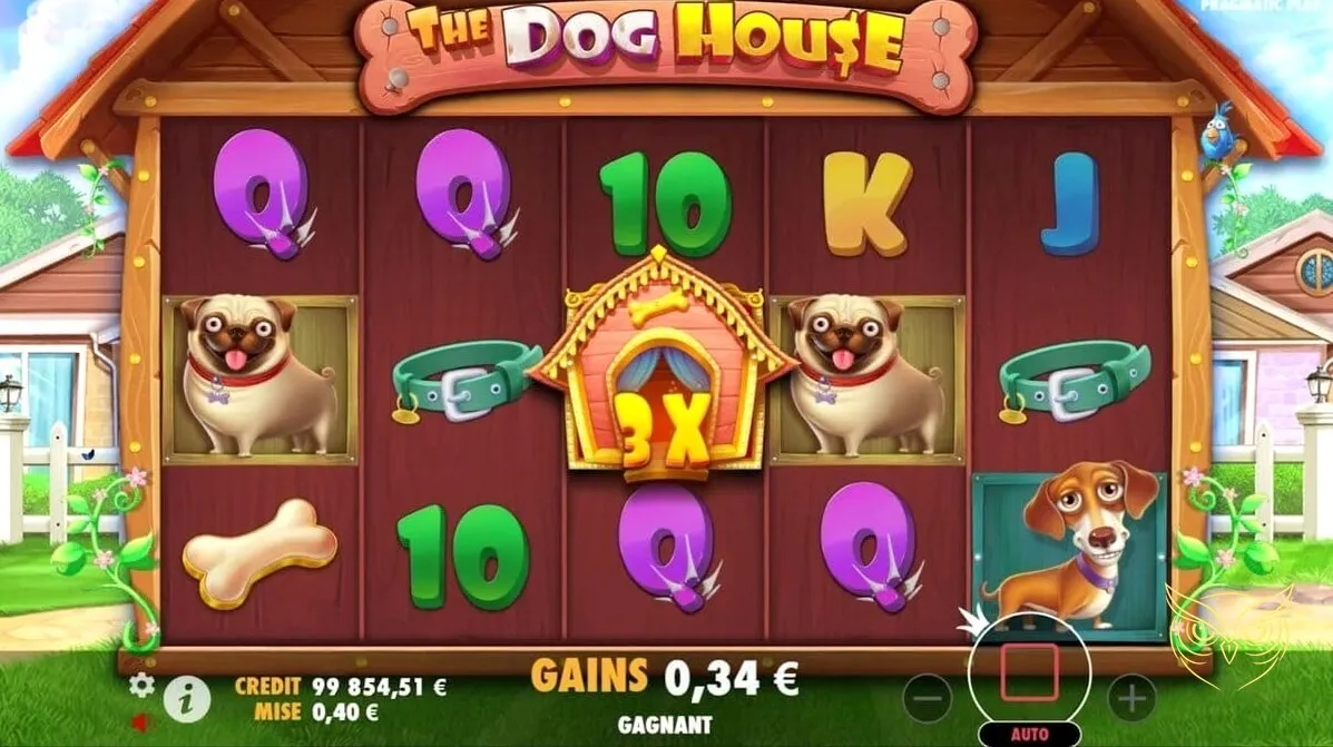 Capture d'écran 1 du jeu The Dog House (Pragmatic Play)