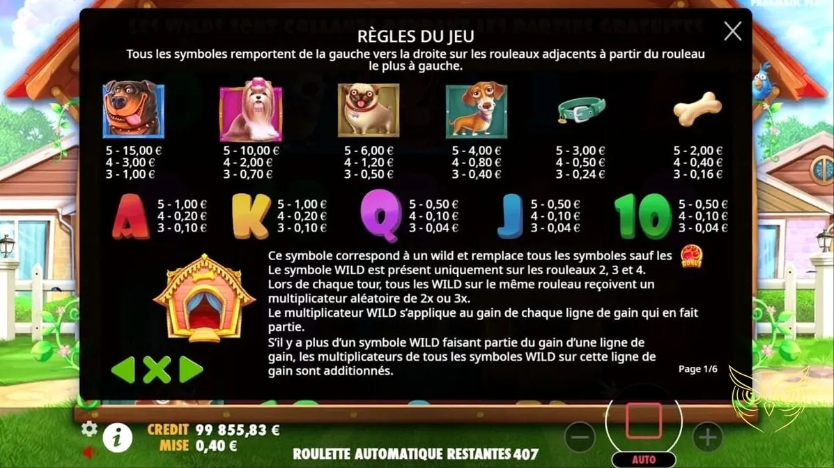 Capture d'écran 2 du jeu The Dog House (Pragmatic Play)